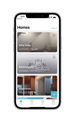 Homes Screenshot in iPhone 13 Pro Vertical